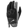 Nike All Weather Glove Black - Grey - White (Pair)
