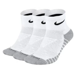 Nike Everyday Max Cushioned Angle Socks 3-Pack White(100) -Sale Nike Online P SX5549NIKESOCKSWHITE100 2 L