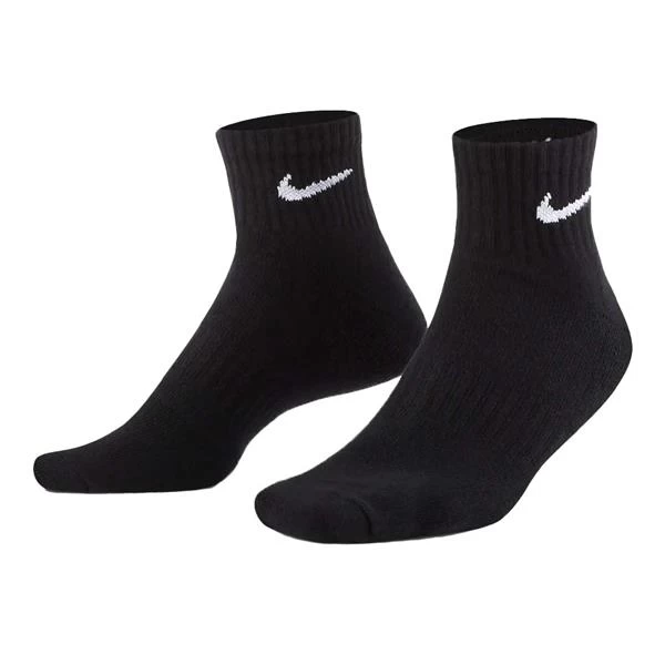 Nike Everyday Cushioned Ankle Socks 3-Pairs Black (010) 1 Nike Everyday Cushioned Ankle Socks 3-Pairs Black (010)