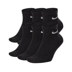 Nike Everyday Cushioned Angle Socks 6-Pack Black (010)