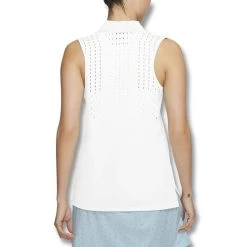 Nike Dri-Fit Ace Sleeveless Golf Polo 2020 Women -Sale Nike Online ann1008 white 4 64967.1664007525