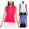 Nike Dri-Fit Victory Printed Sleeveless Golf Polo 2021 Women