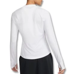 Nike Dri-FIT UV Victory Printed Longsleeve Golf Baselayer 2022 Women -Sale Nike Online ann2964 white black 2 06075.1666168626