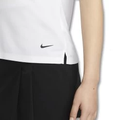 Nike Dri-FIT Victory Shortsleeve Solid Golf Polo 2022 Women -Sale Nike Online ann2966 white black 4 92450.1668234911