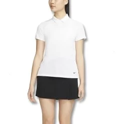 Nike Dri-FIT Victory Shortsleeve Solid Golf Polo 2022 Women -Sale Nike Online ann2966 white black 5 78667.1668234914