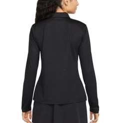 Nike Dri-FIT Victory Solid Longsleeve Golf Polo 2022 Women -Sale Nike Online ann2967 black white 2 98905.1668236038