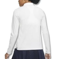Nike Dri-FIT Victory Solid Longsleeve Golf Polo 2022 Women -Sale Nike Online ann2967 white black 2 19125.1668236111