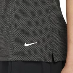 Nike Dri-FIT Victory Texture Golf Polo 2022 Women -Sale Nike Online ann2968 dark smoke gray black white 4 79465.1668236692
