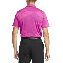 Nike Dri-FIT Vapor Stripe Jacquard Golf Polo 2022 -Sale Nike Online ann2987 pink prime black 2 74807.1669101521