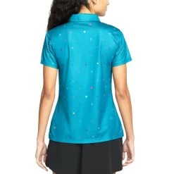 Nike Dri-FIT Victory Printed Golf Polo 2022 Women -Sale Nike Online ann2991 bright spruce washed teal 2 54334.1669103900