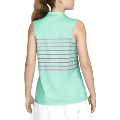 Nike Dri-FIT Victory Striped Sleeveless Golf Polo 2022 Women -Sale Nike Online ann2995 washed teal pink prime 2 21177.1669105967