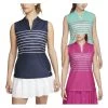 Nike Dri-FIT Victory Striped Sleeveless Golf Polo 2022 Women