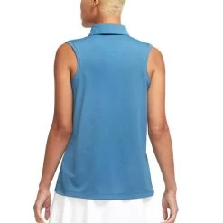 Nike Dri-FIT Victory Sleeveless Solid Golf Polo 2022 Women -Sale Nike Online ann3065 dutch blue white 2 50641.1669360089