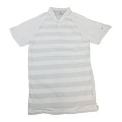 Nike Zonal Cooling Stripe OLC Golf Polo 2018 -Sale Nike Online dez4785 white wolf gray flat silver 36072.1571360077